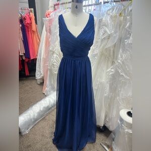 Elegant Blue Evening Dress